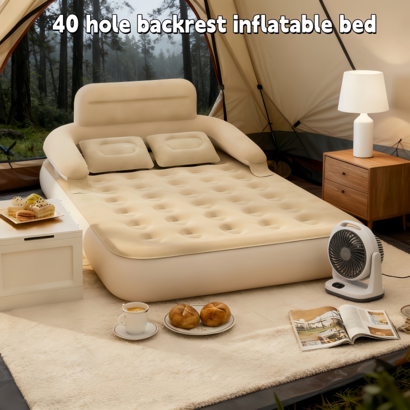 Outdoor Furniture Pillows - Kasur Tiup Camping Dua Orang Multi