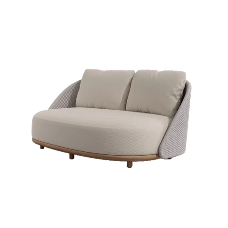 Outdoor Furniture Teak - Sofa kayu jati Nordik untuk luar