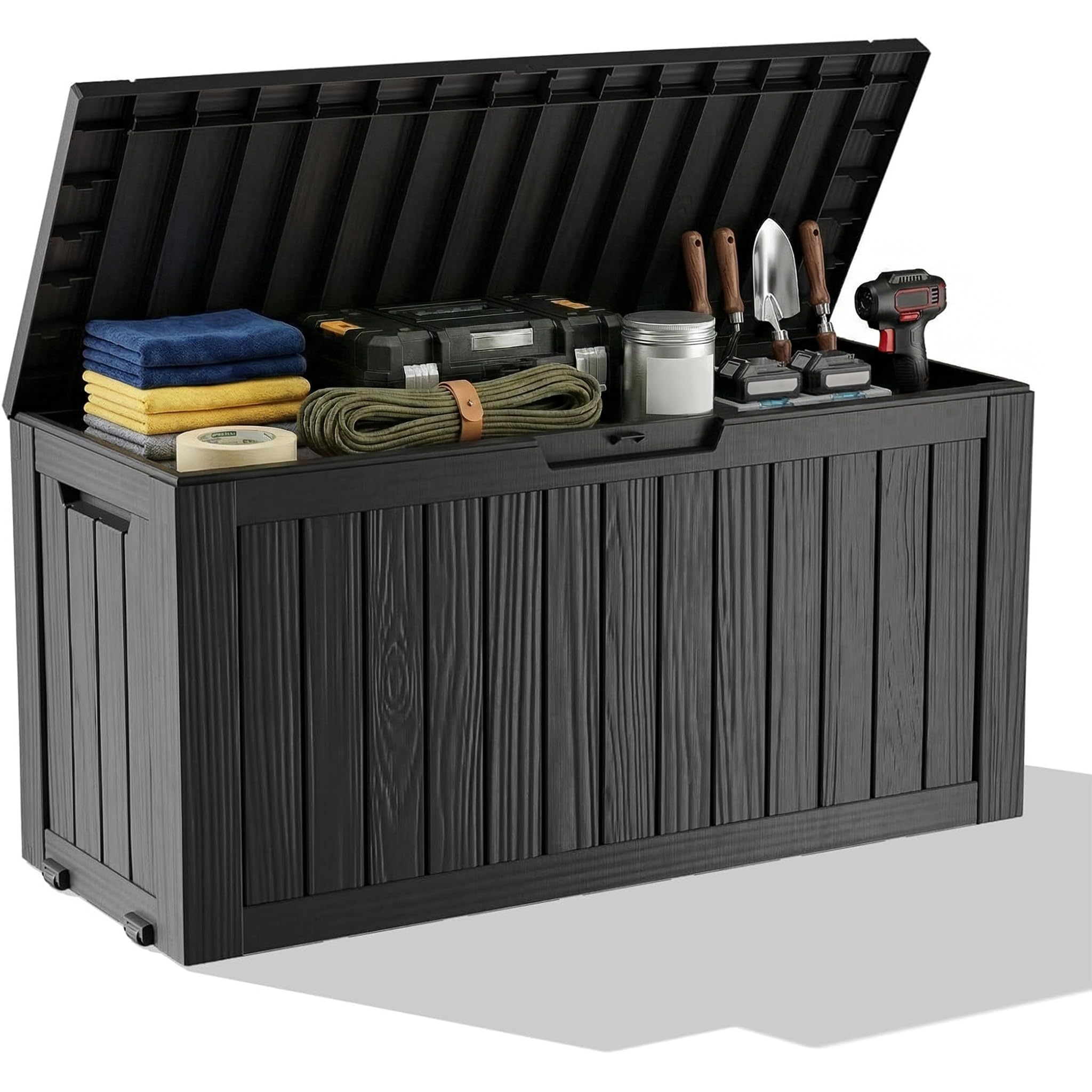 Outdoor Furniture Resin - Kotak Penyimpanan Resin Tahan Air untuk