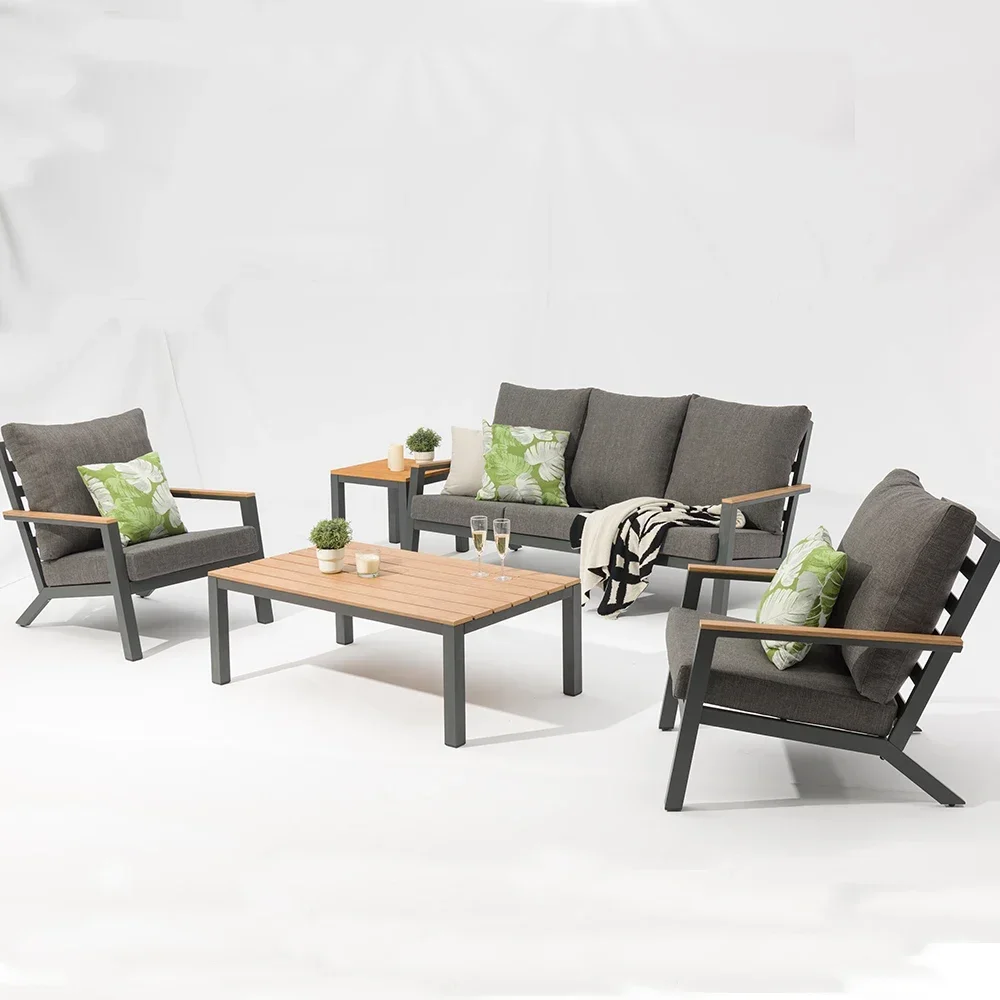 Outdoor Furniture Italian - l Sofa Luar Ruangan Italia Aluminium