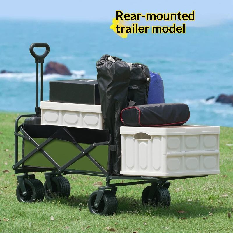 Outdoor Furniture In Sale - Gerobak Utilitas Camping Roda Empat Lipat