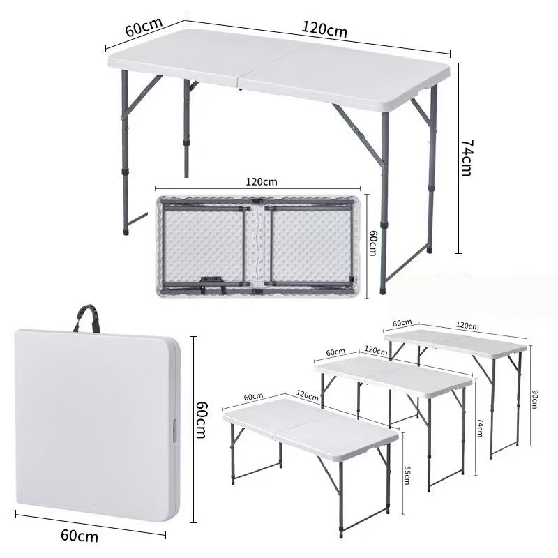 Outdoor Furniture In Sale - Meja Lipat Plastik Ringan Laris Manis,