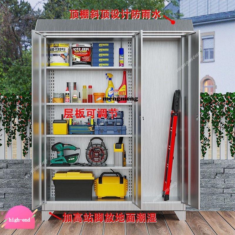 Outdoor Furniture Italian - r134 Lemari Penyimpanan Luar Ruangan Baja