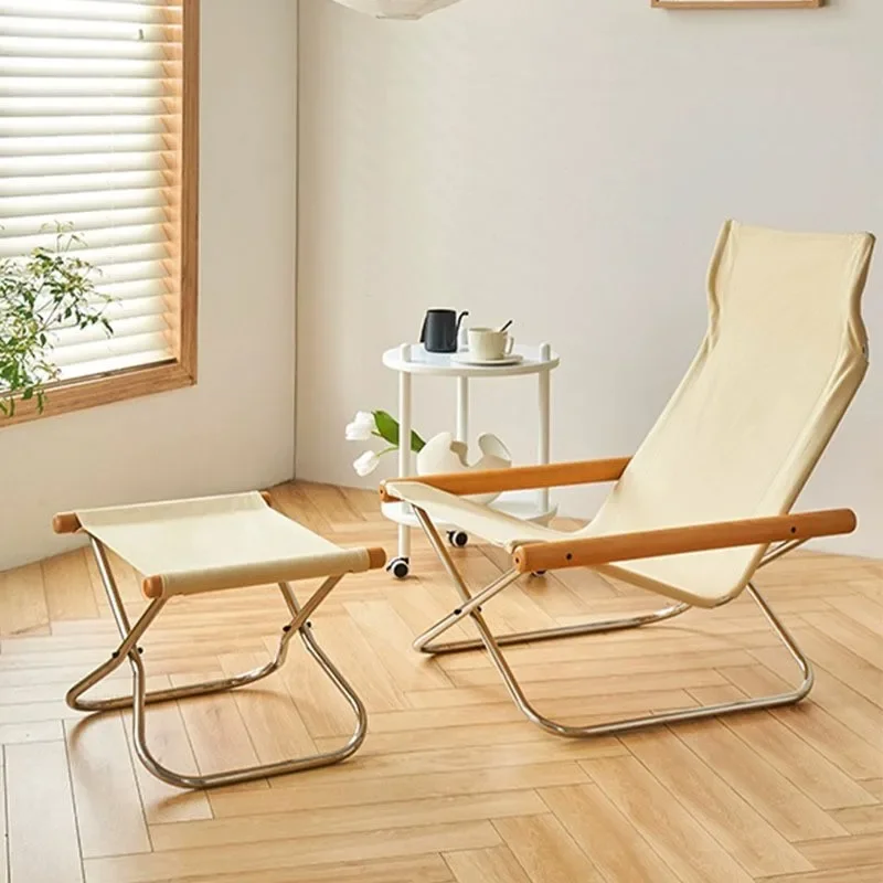 Outdoor Furniture Japanese Style - Kursi Santai Lipat Jepang, Sofa Kanvas
