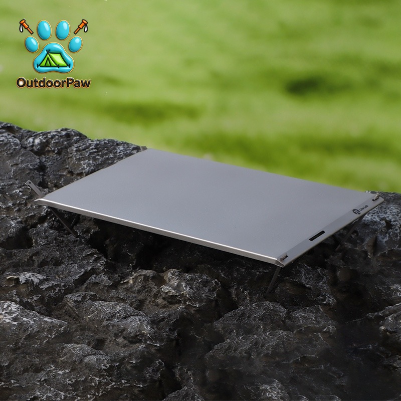 Folding Picnic Table - Meja Titanium Ringan Portabel, Meja Piknik