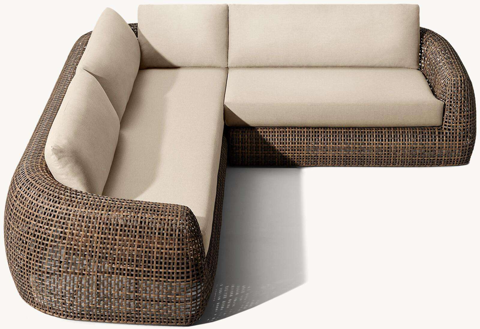 Sofa Seksional Modular Bentuk  - Outdoor Furniture In Sale ulasan dan harga