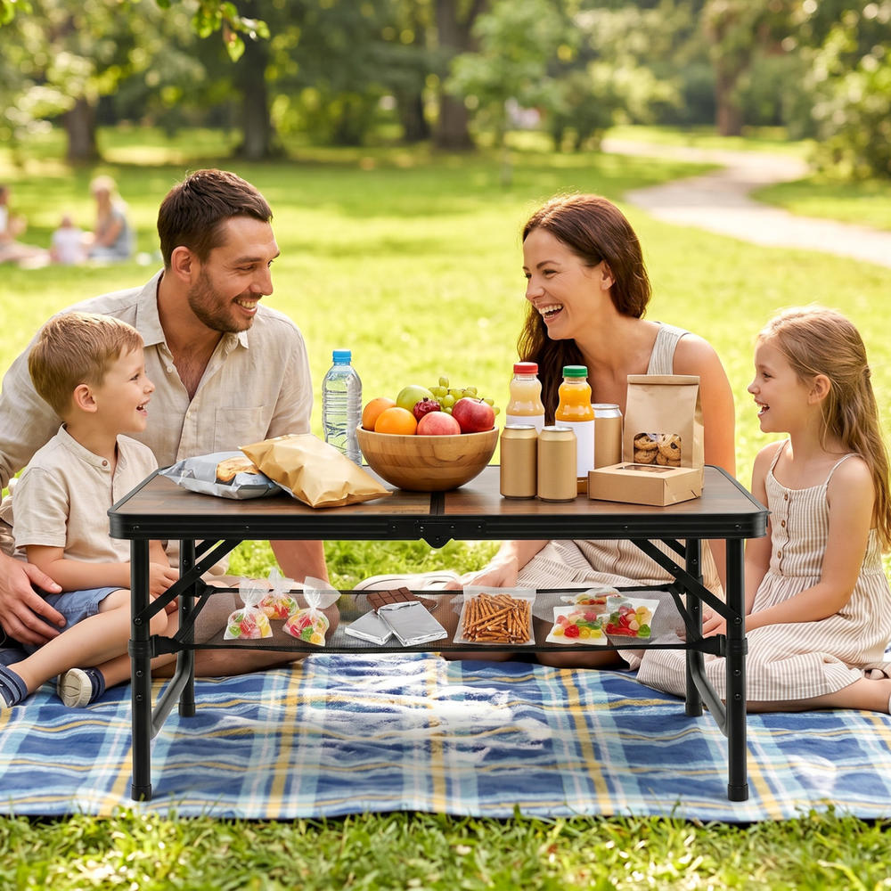 Meja Lipat Tunggal untuk Berke - Folding Picnic Table ulasan dan harga