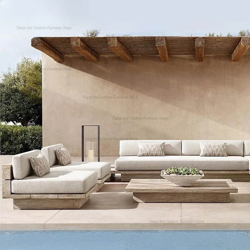 Sofa Taman Tahan Air dan Tahan - Outdoor Furniture Japanese Style ulasan dan harga