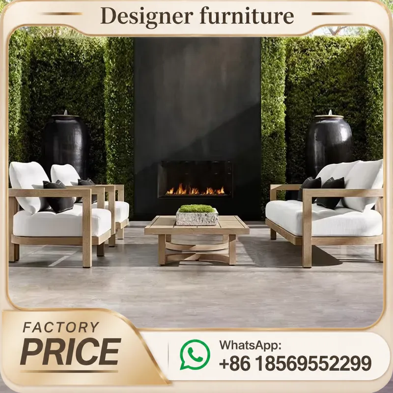 Set Sofa Kayu Jati Tahan Air u - Outdoor Furniture Teak ulasan dan harga