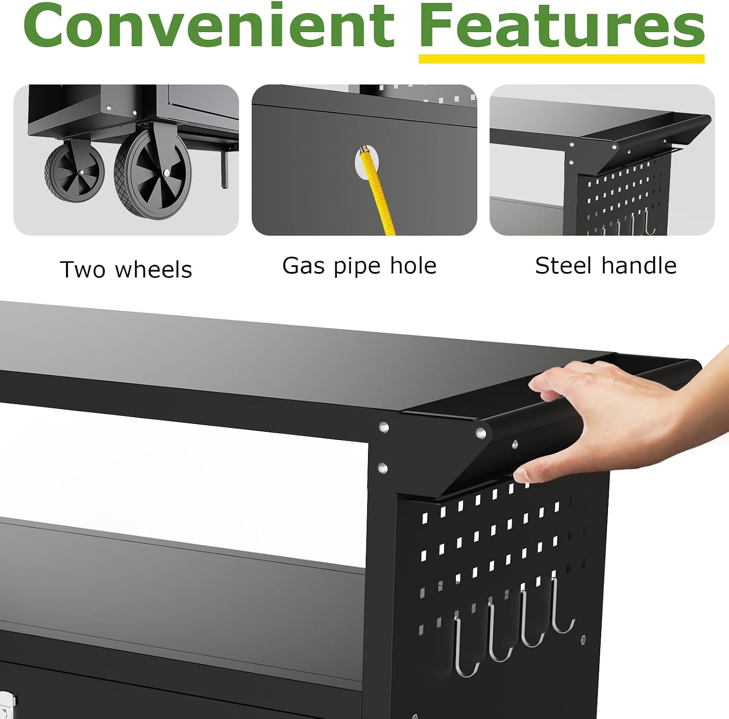 Meja Panggangan Luar Ruangan d - Folding Picnic Table ulasan dan harga