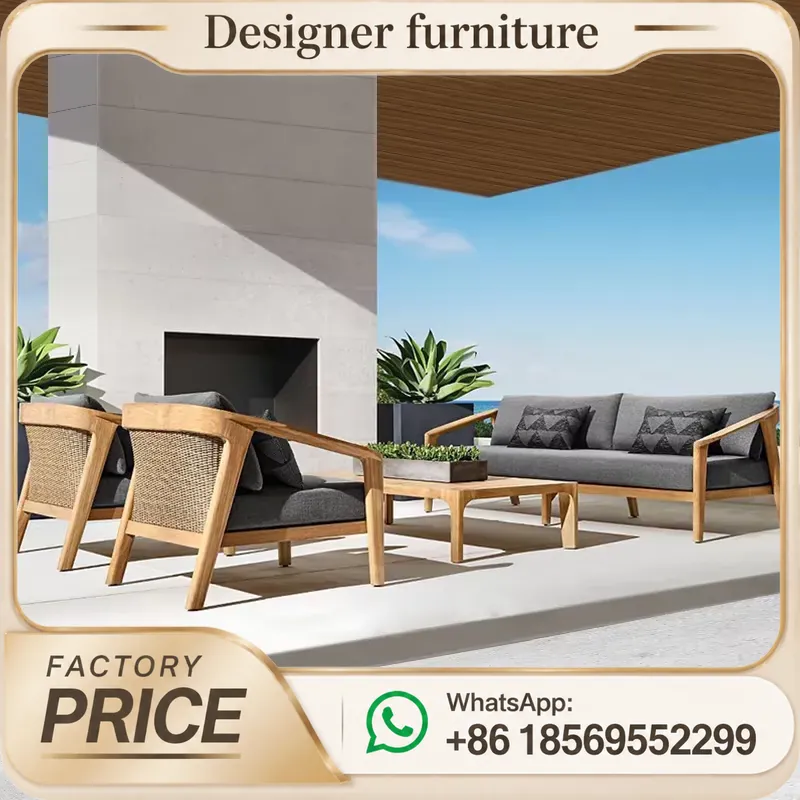 Set Sofa Kayu Jati untuk Teras - Outdoor Furniture Teak ulasan dan harga