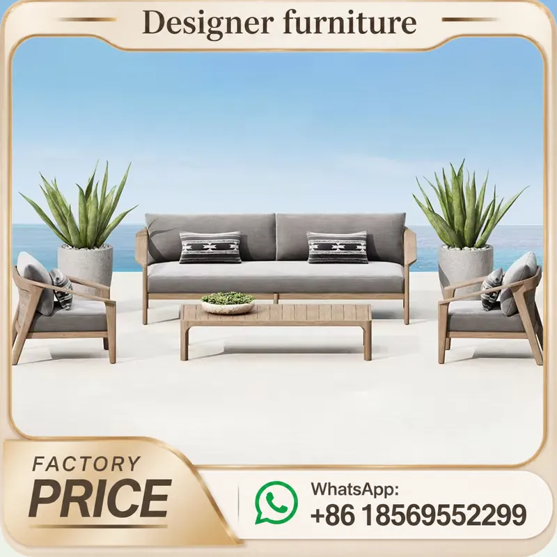 Set Sofa Kayu Jati untuk Teras - Outdoor Furniture Teak ulasan dan harga