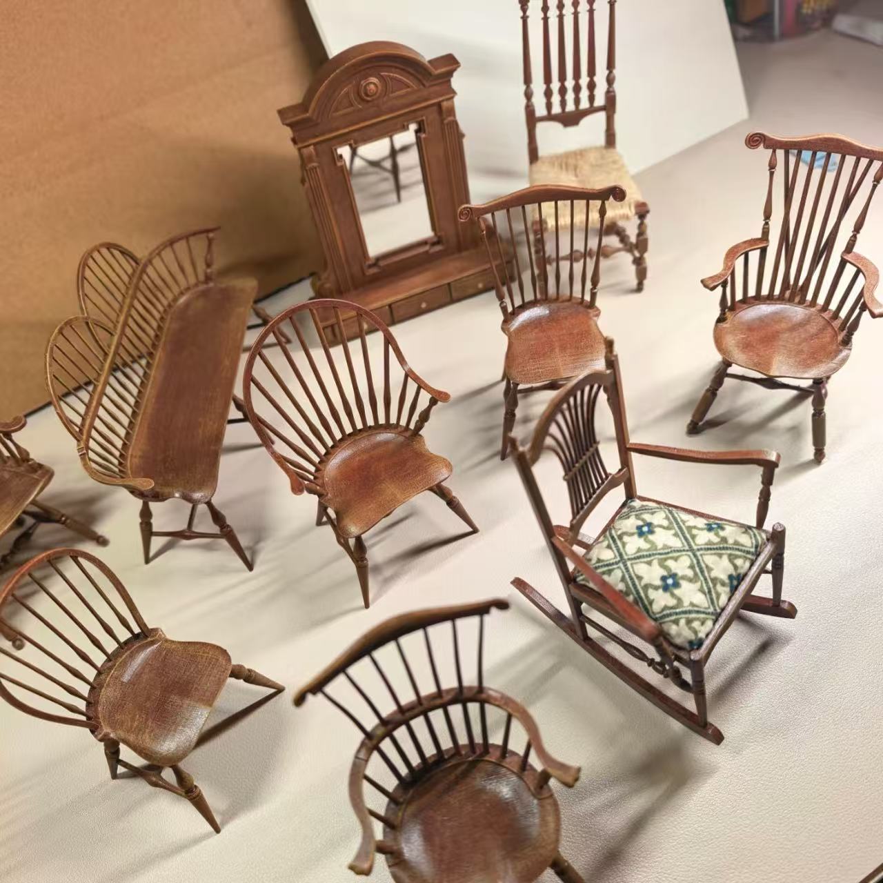 Set Kursi Windsor Antik Skala  - Outdoor Furniture Resin ulasan dan harga