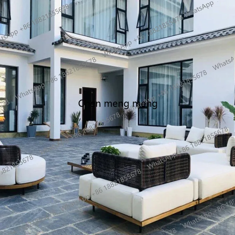 01A Sofa Taman Gaya Jepang Sed - Outdoor Furniture Japanese Style ulasan dan harga