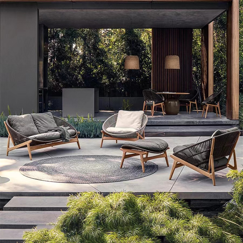 Set Furnitur Sofa Taman Luar R - Outdoor Furniture Italian ulasan dan harga