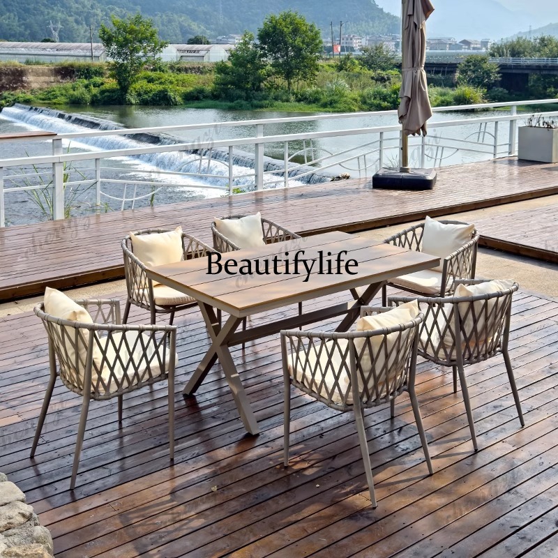 Set Furnitur Taman Retro Tahan - Outdoor Furniture Italian ulasan dan harga