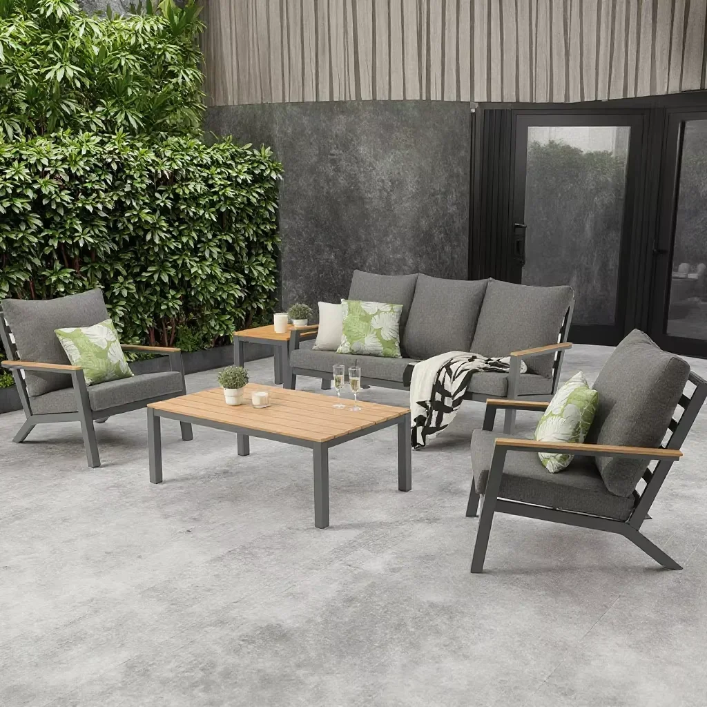 l Sofa Luar Ruangan Italia Alu - Outdoor Furniture Italian ulasan dan harga