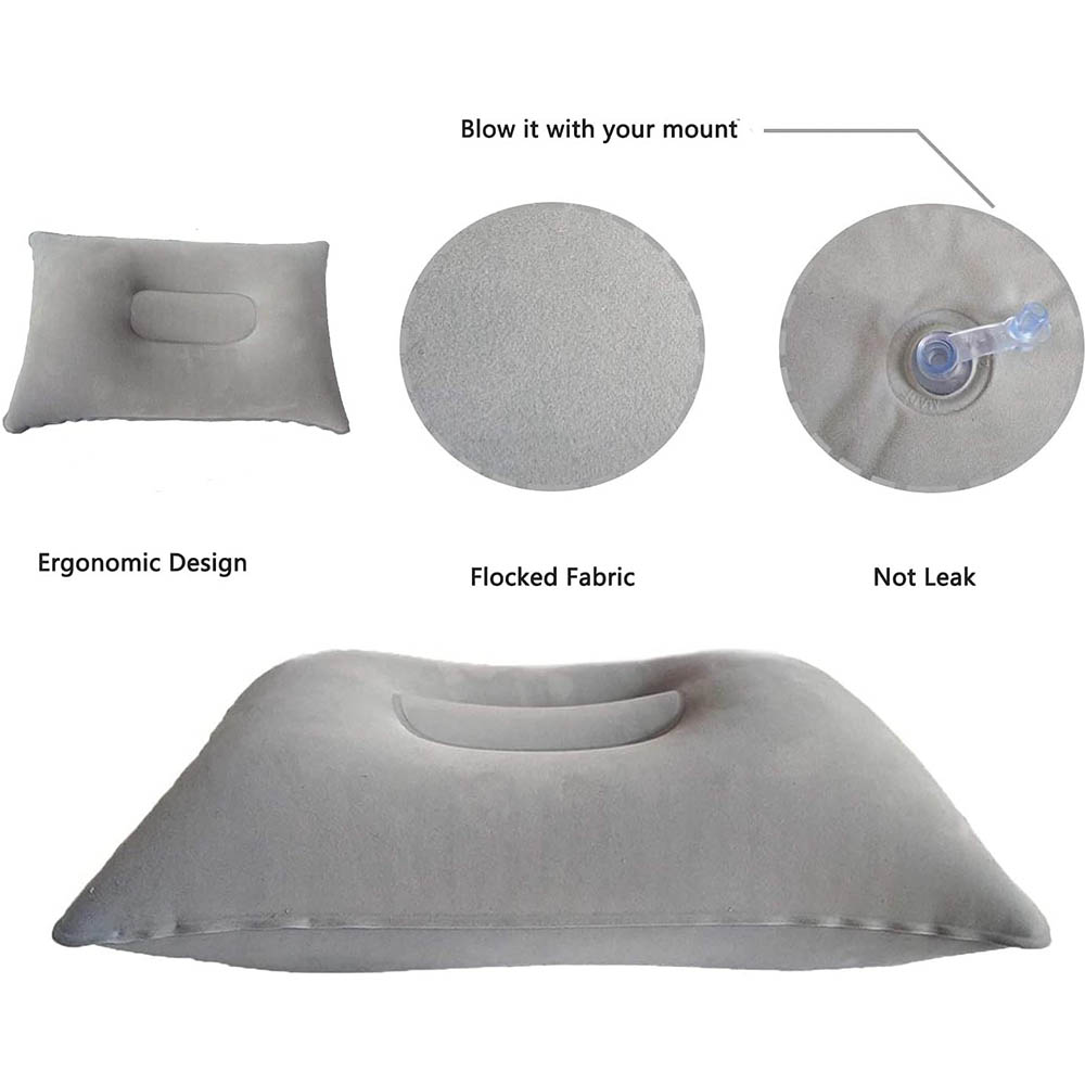 Bantal tiup perjalanan portabe - Outdoor Furniture Pillows ulasan dan harga