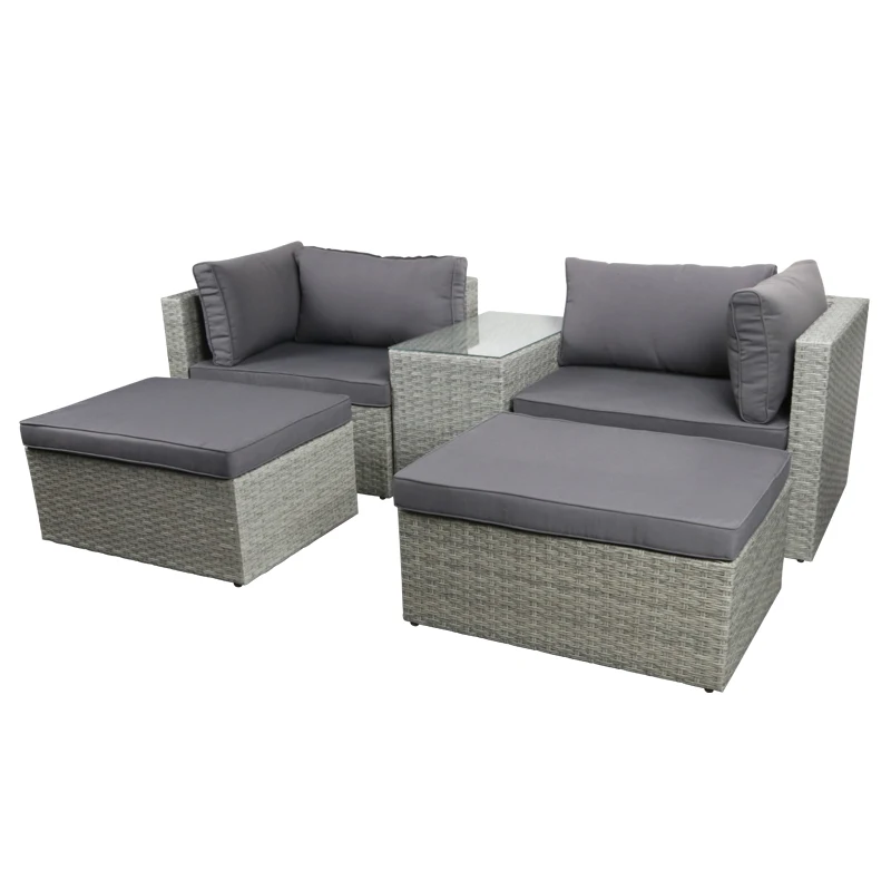 Promo Terbatas Set Sofa Rotan  - Outdoor Furniture In Sale ulasan dan harga