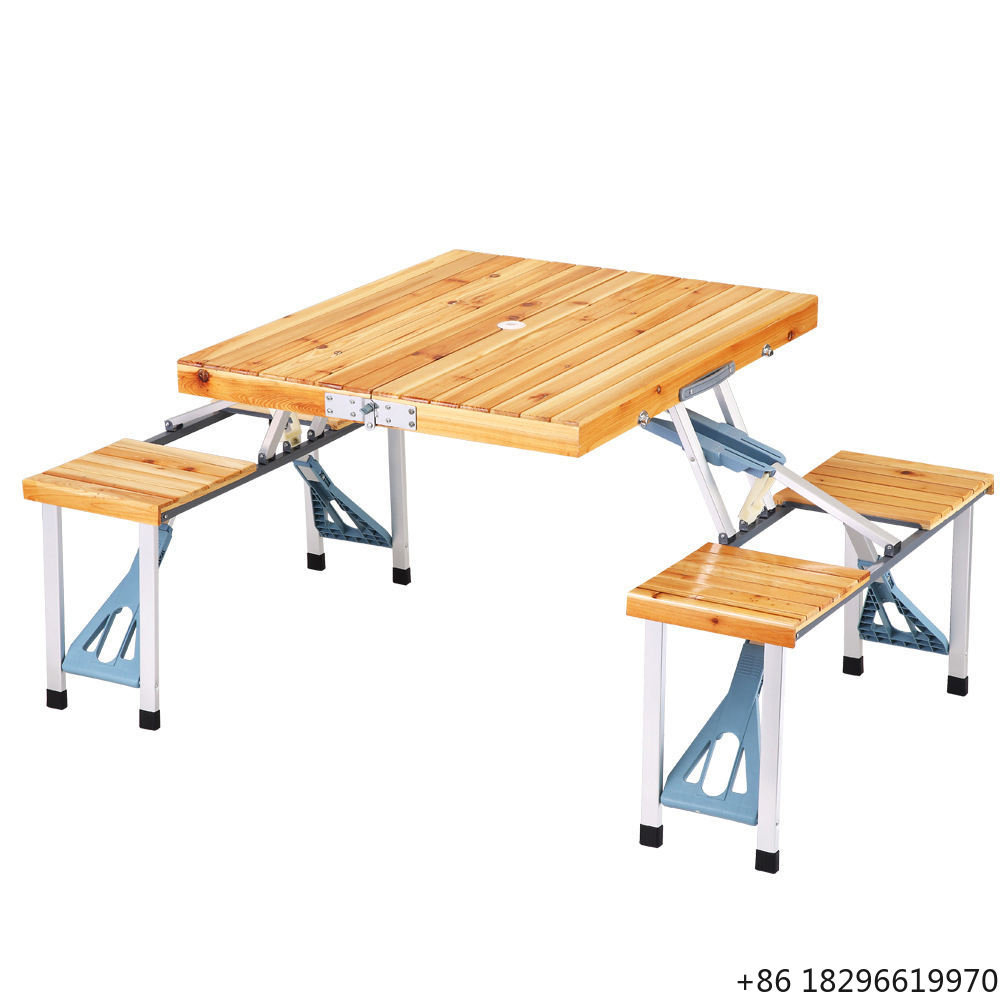 Set Meja Kursi Lipat Aluminium - Folding Picnic Table ulasan dan harga