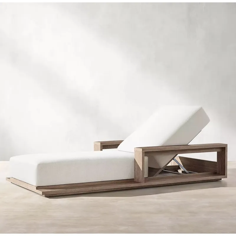 Kursi Santai Teak untuk Kolam  - Outdoor Furniture In Sale ulasan dan harga
