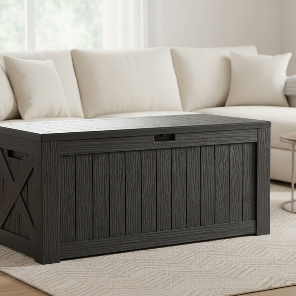Kotak Penyimpanan Luar Ruangan - Outdoor Furniture Resin ulasan dan harga