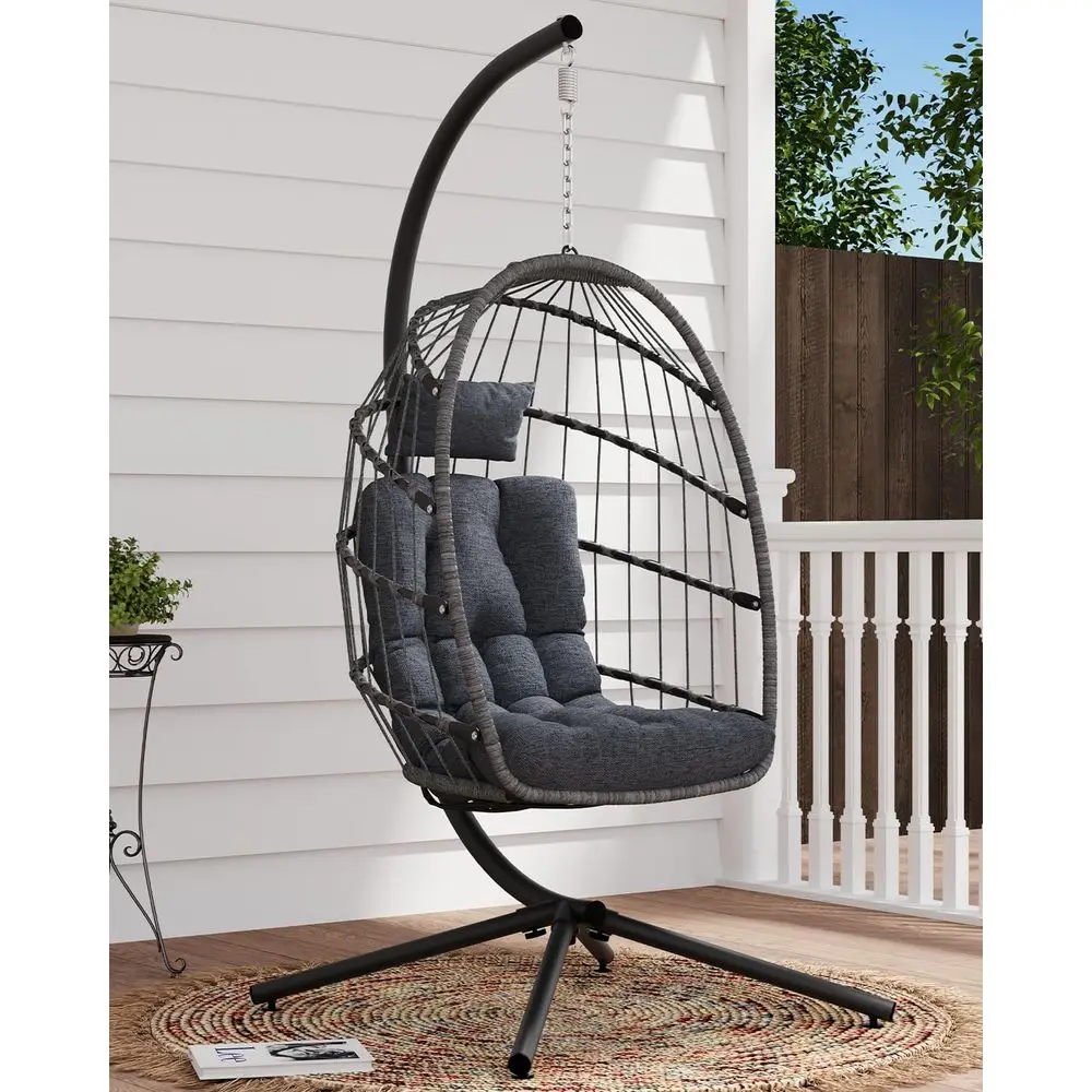 Kursi Ayun Gantung Bentuk Telu - Hanging Egg Chair ulasan dan harga