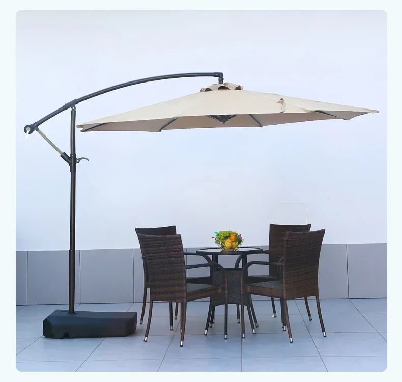 Payung Taman Logam Modern untu - Outdoor Furniture In Sale ulasan dan harga