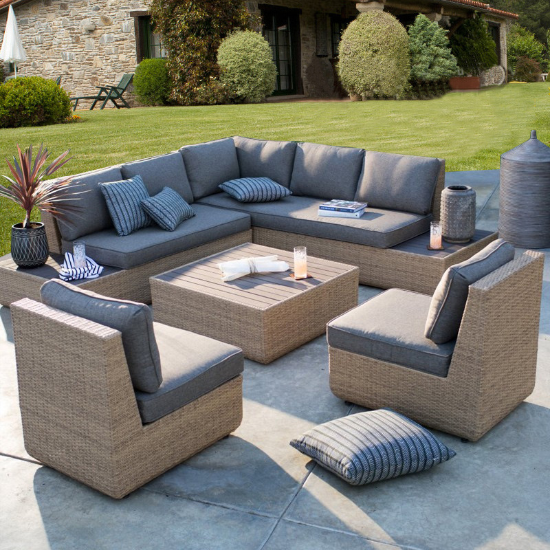 Sofa Luar Ruangan Halaman Rota - Outdoor Furniture In Sale ulasan dan harga