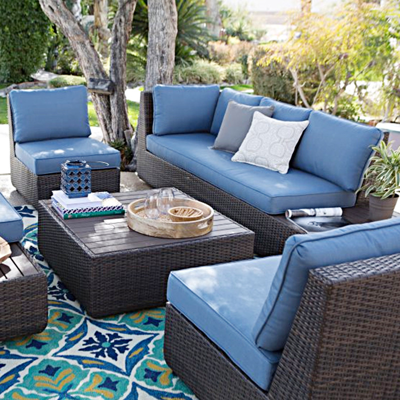 Sofa Luar Ruangan Halaman Rota - Outdoor Furniture In Sale ulasan dan harga