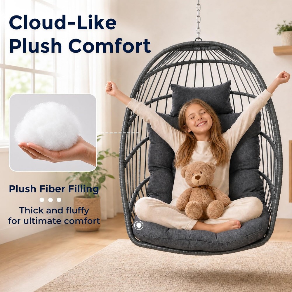 Kursi Telur Gantung Outdoor de - Hanging Egg Chair ulasan dan harga