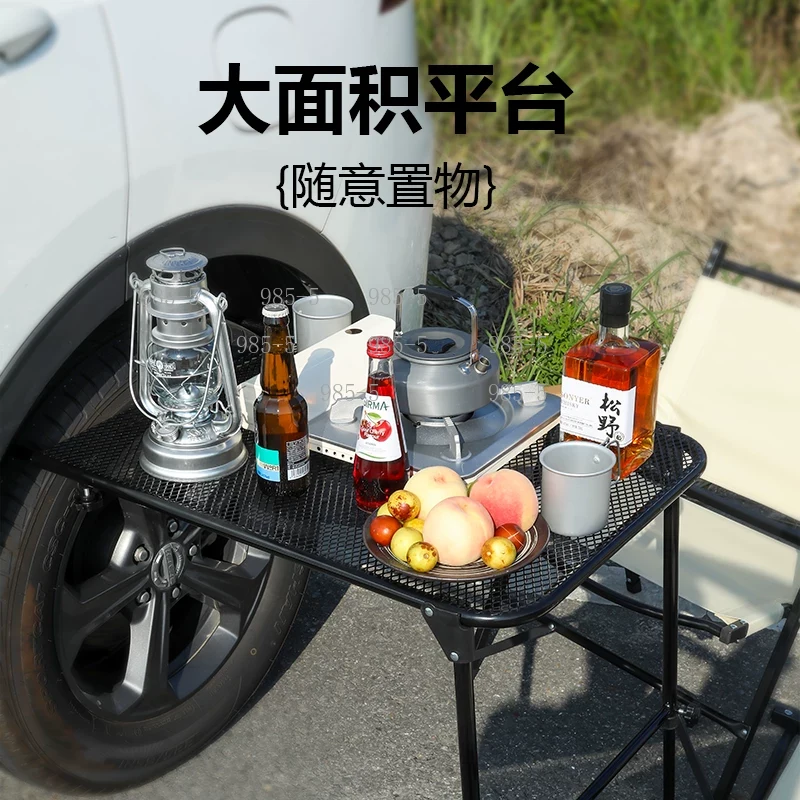 Meja Lipat Portabel Baja Karbo - Folding Picnic Table ulasan dan harga