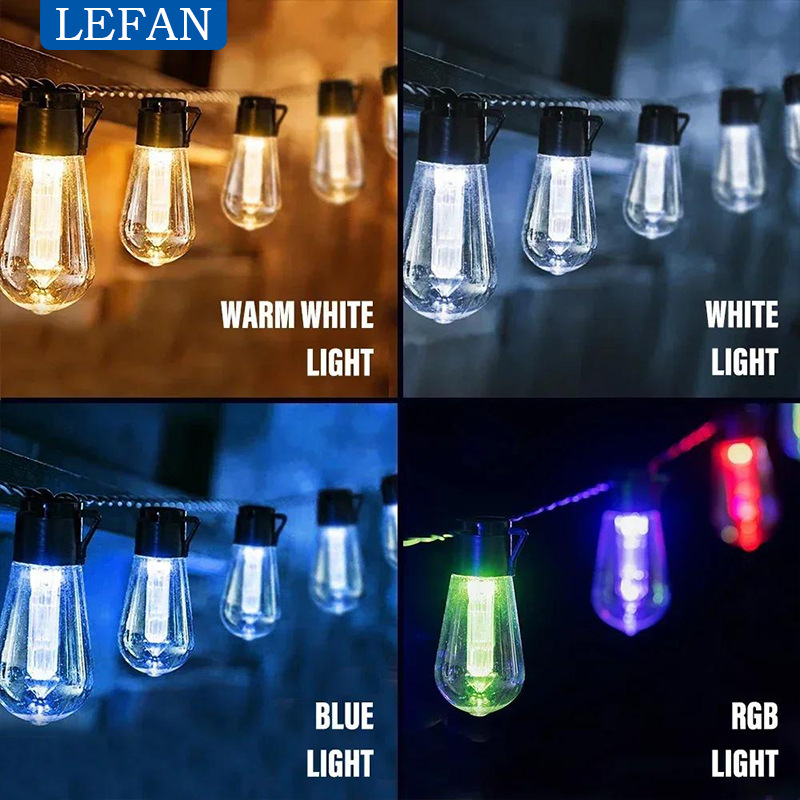 Morden Led Lampu Tali Luar Rua - Outdoor Furniture Resin ulasan dan harga