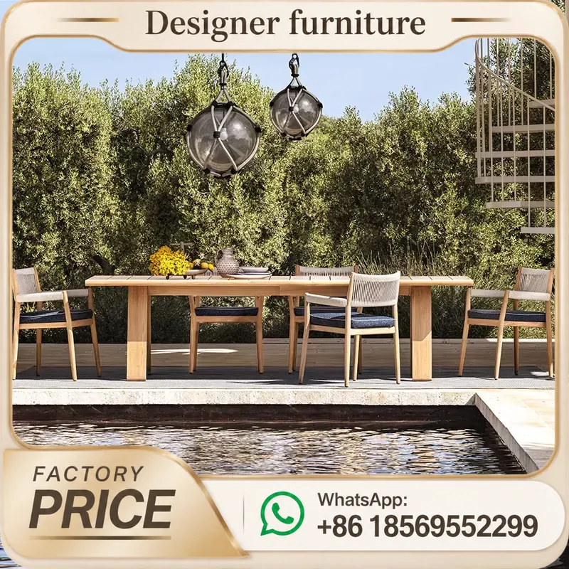 Set Furnitur Teras Kayu Jati u - Outdoor Furniture Teak ulasan dan harga
