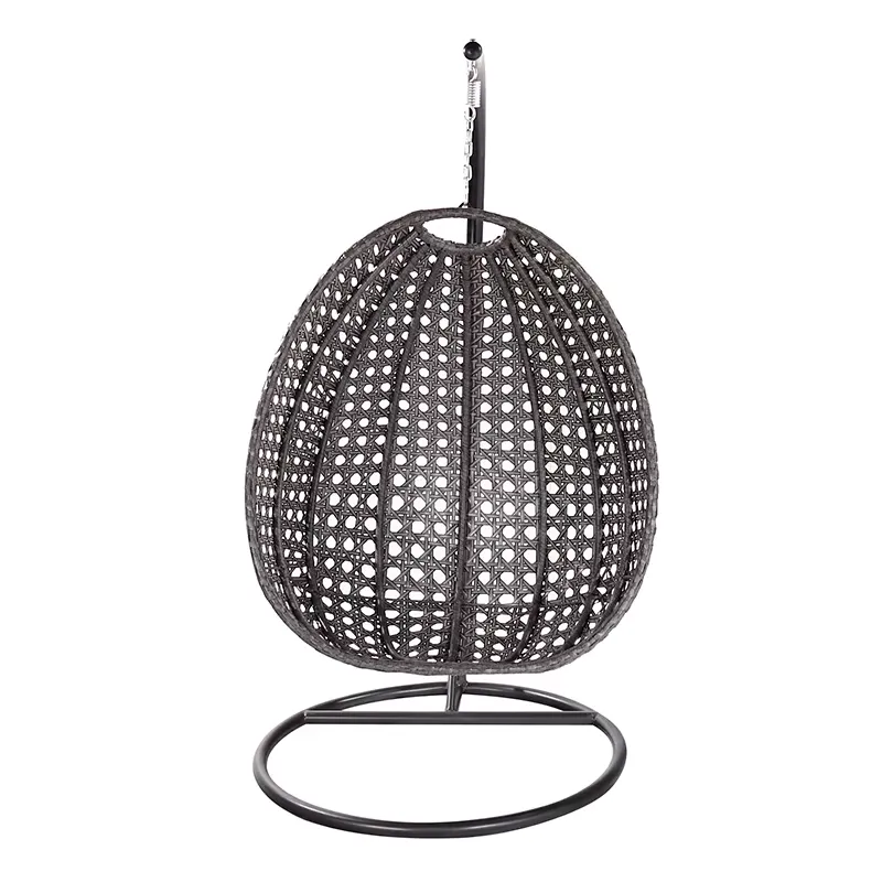 Kursi Gantung Rotan Modern Mew - Hanging Egg Chair ulasan dan harga