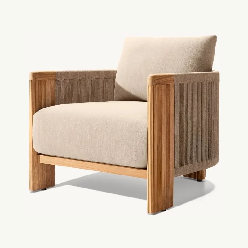 Set Sofa Taman Mewah dari Kayu - Outdoor Furniture Teak ulasan dan harga