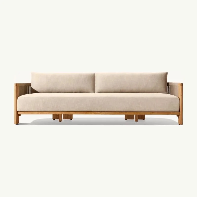 Set Sofa Taman Mewah dari Kayu - Outdoor Furniture Teak ulasan dan harga