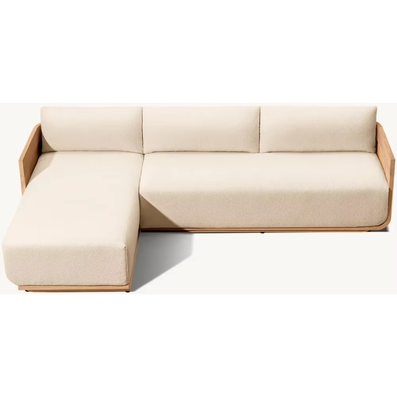 Set Sofa Modular Luar Ruangan  - Outdoor Furniture Teak ulasan dan harga