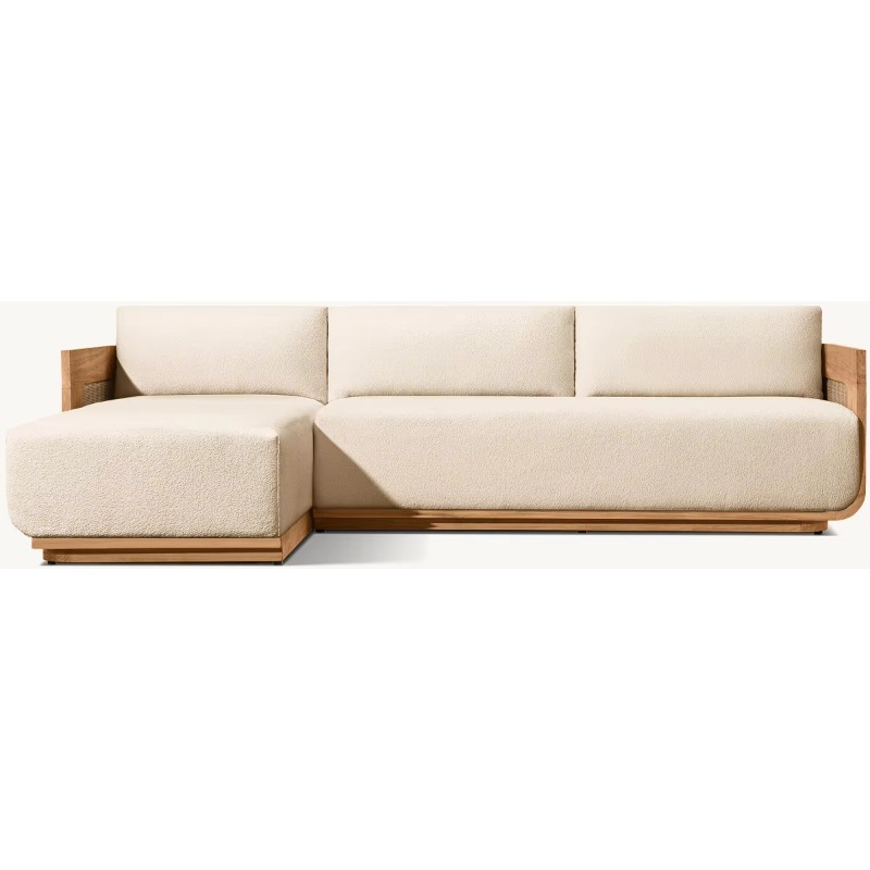 Set Sofa Modular Luar Ruangan  - Outdoor Furniture Teak ulasan dan harga
