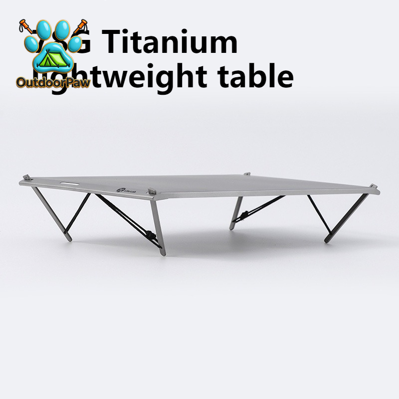Meja Titanium Ringan Portabel, - Folding Picnic Table ulasan dan harga